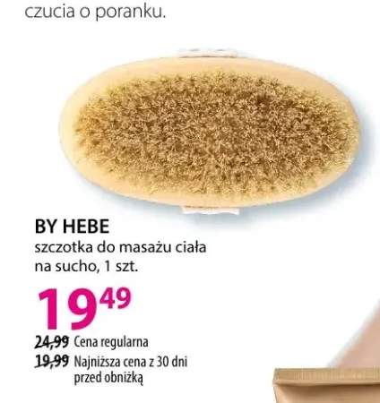 Szczotka do masażu ciała na sucho