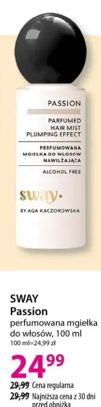 Perfumowana mgiełka do włosów Passion