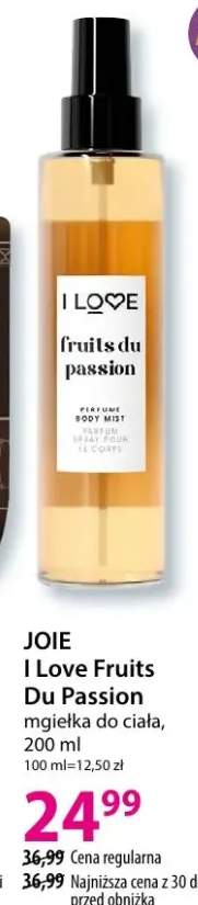 Mgiełka do ciała I Love Fruits Du Passion