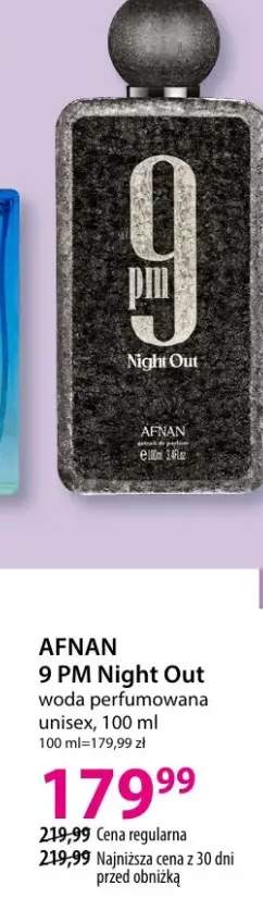 Woda perfumowana unisex 9 PM Night Out