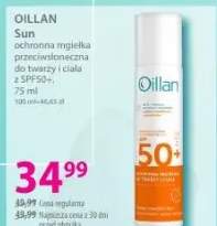 Sun ochronna mgiełka przeciwsłoneczna do twarzy i ciała z SPF50+