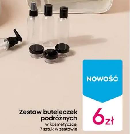 buteleczki podróżne do uzupełniania