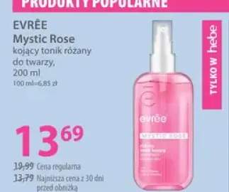 Kojący tonik różany do twarzy Evrée Mystic Rose