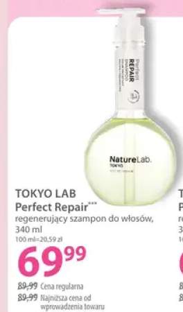 Regenerujący szampon do włosów Tokyo Lab Perfect Repair NatureLab. Tokyo