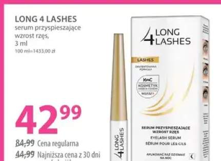 Serum przyspieszające wzrost rzęs Long 4 Lashes