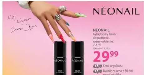 Hybrydowy lakier do paznokci Neonail
