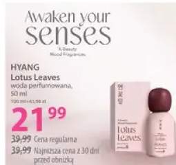 Woda perfumowana Hyang Lotus Leaves