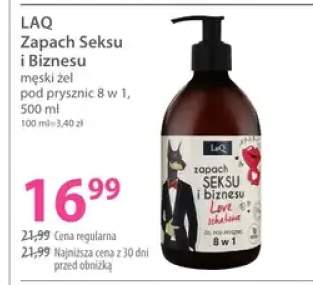 Męski żel pod prysznic 8 w 1 LaQ Zapach Seksu i Biznesu