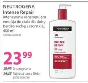 Intensywnie regenerująca emulsja do ciała dla skóry bardzo suchej i szorstkiej Neutrogena Intense Repair