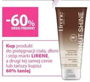 Krem rozświetlający złocisty do twarzy i ciała Lirene Coconut Shine