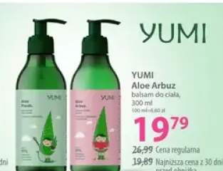 Balsam do ciała Aloe Arbuz Yumi
