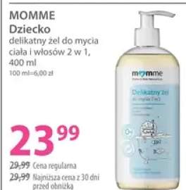 Delikatny żel do mycia ciała i włosów 2 w 1 Momme Dziecko