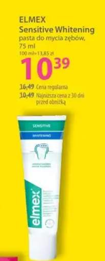 Pasta do mycia zębów Elmex Sensitive Whitening