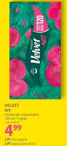 Chusteczki uniwersalne Velvet Art