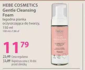 Łagodna pianka oczyszczająca do twarzy HEBE COSMETICS Gentle Cleansing Foam