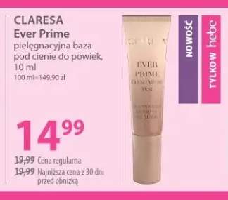 Pielęgnacyjna baza pod cienie do powiek CLARESA Ever Prime