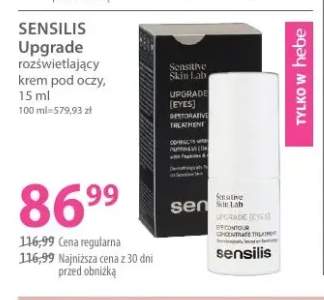 Rozświetlający krem pod oczy SENSILIS Upgrade