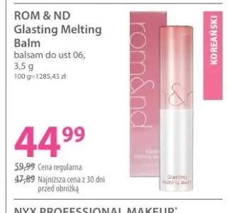 Balsam do ust 06 ROM & ND Glasting Melting Balm