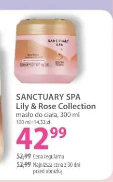 Masło do ciała SANCTUARY SPA Lily & Rose Collection