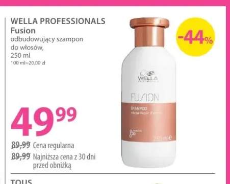 Odbudowujący szampon do włosów Wella Professionals Fusion
