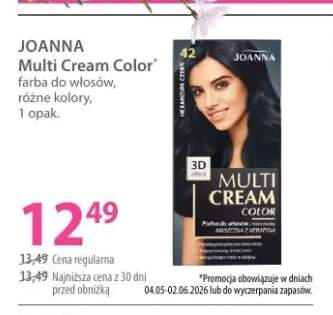 Farba do włosów Joanna Multi Cream Color