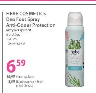 Antyperspirant do stóp Hebe Cosmetics Deo Foot Spray Anti-Odour Protection