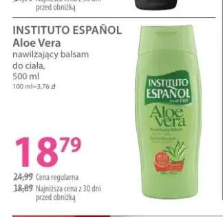 Nawilżający balsam do ciała Instituto Español Aloe Vera