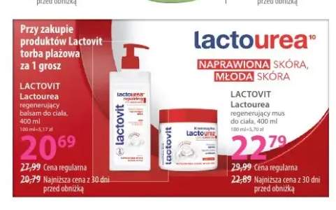Regenerujący balsam do ciała Lactovit Lactourea