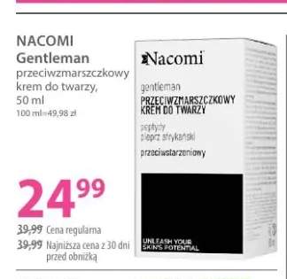 Krem do twarzy NACOMI Gentleman przeciwzmarszczkowy