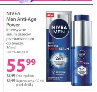 Intensywne serum przeciw przebarwieniom do twarzy NIVEA Men Anti-Age Power