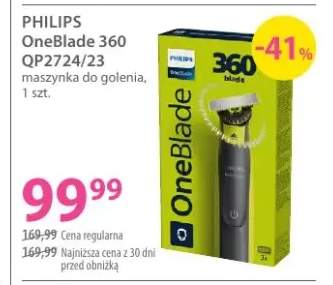 Maszynka do golenia PHILIPS OneBlade 360 QP2724/23