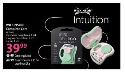 Zestaw WILKINSON Complete Care maszynka do golenia + wymienne ostrze + etui