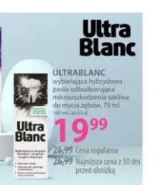 Wybielająca hybrydowa pasta odbudowująca mikrouszkodzenia szkliwa do mycia zębów ULTRABLANC
