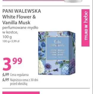Perfumowane mydło w kostce PANI WALEWSKA White Flower & Vanilla Musk