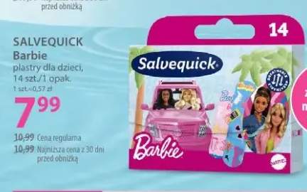 Plastry dla dzieci SALVEQUICK Barbie