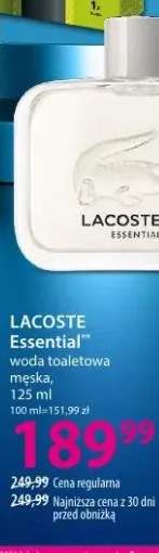 Woda toaletowa męska LACOSTE Essential