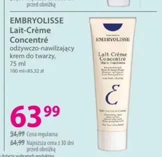 Odżywczo-nawilżający krem do twarzy EMBRYOLISSE Lait-Crème Concentré