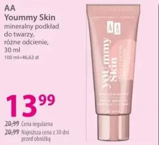 Mineralny podkład do twarzy AA Yoummy Skin