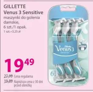 Maszynki do golenia damskie GILLETTE Venus 3 Sensitive 6-pak