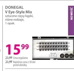 Sztuczne rzęsy kępki DONEGAL V Eye-Style Mix