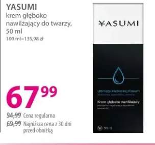 Krem głęboko nawilżający do twarzy YASUMI