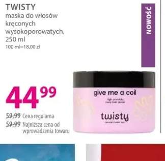 Maska do włosów kręconych wysokoporowatych TWISTY