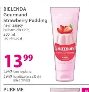 Nawilżający balsam do ciała Bielenda Gourmand Strawberry Pudding