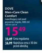 Nawilżający żel pod prysznic męski DOVE Men+Care Clean Comfort