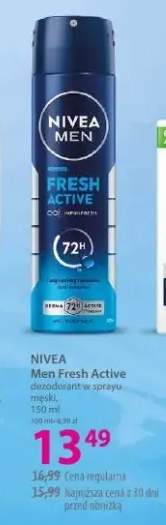 Dezodorant w sprayu męski NIVEA Men Fresh Active