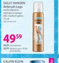 Wodoodporne rajstopy w sprayu 002 medium glow SALLY HANSEN Airbrush Legs