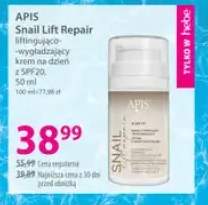 Liftingująco-wygładzający krem na dzień z SPF20 APIS Snail Lift Repair