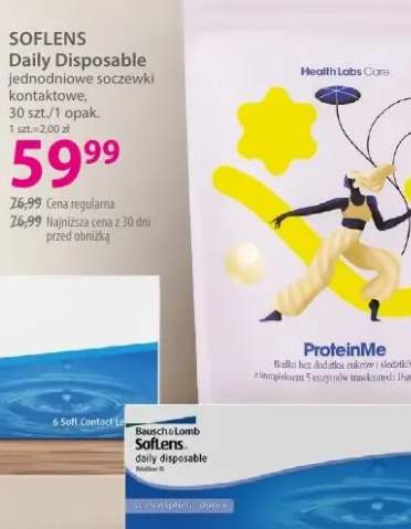 Jednodniowe soczewki kontaktowe SofLens Daily Disposable