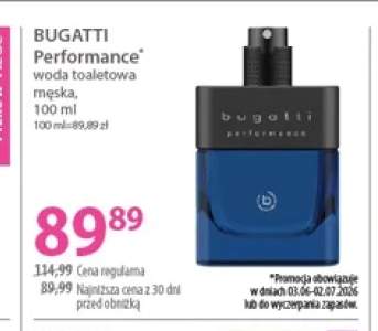 Woda toaletowa męska Bugatti Performance
