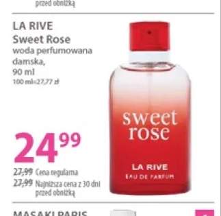 Woda perfumowana damska La Rive Sweet Rose